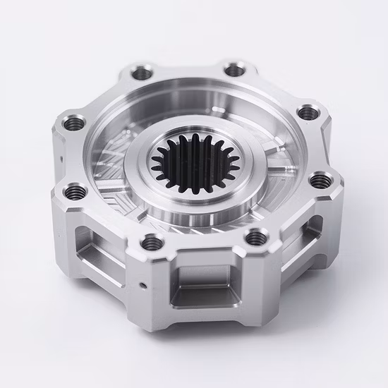 Hvs OEM ODM 5-осевая латунь из нержавеющей стали, токарная обработка запасных деталей с ЧПУ на заказ из PTFE