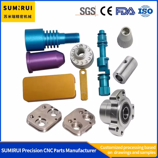 Пользовательские OEM прецизионные алюминиевые сверлильные фрезерные станки с ЧПУ